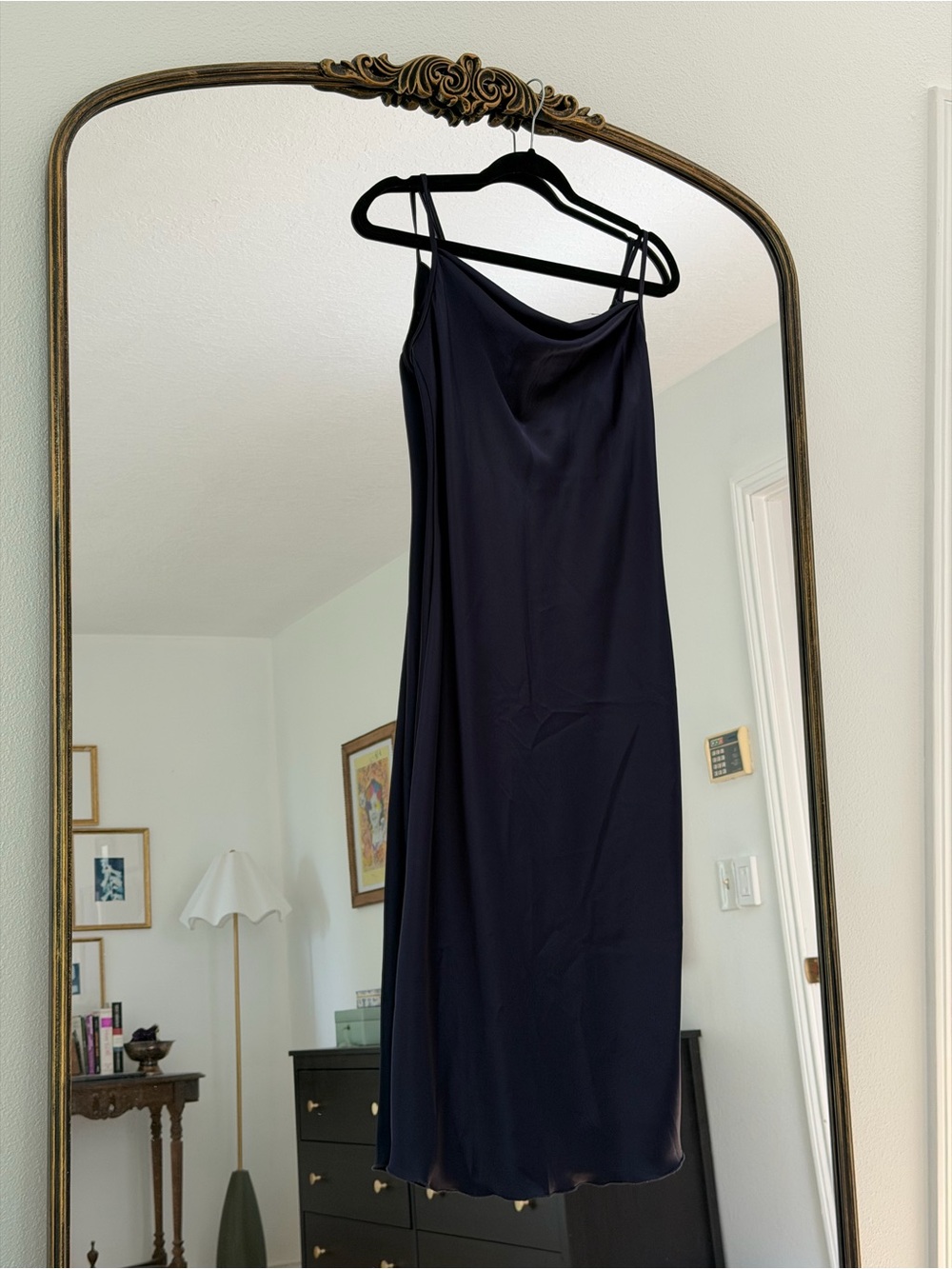 bebe Navy Slip Cami Dress